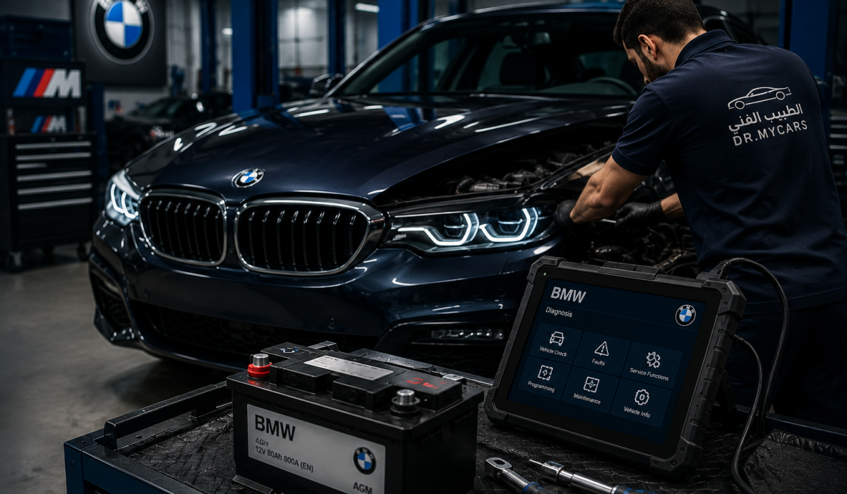صيانة BMW في الرياض مع فحص وتشخيص احترافي في مركز الطبيب الفني