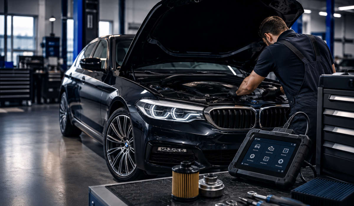 صيانة بي ام الرياض مع فحص وتشخيص احترافي لجميع سيارات BMW في مركز الطبيب الفني