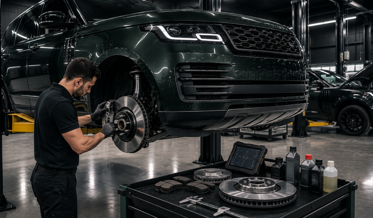 صيانة رنج روفر في الرياض مع فحص وتشخيص احترافي لجميع موديلات Range Rover